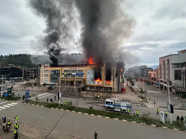Musanze: L'incendie au marché a détruit des marchandises d'une valeur de 30 milliards Frw