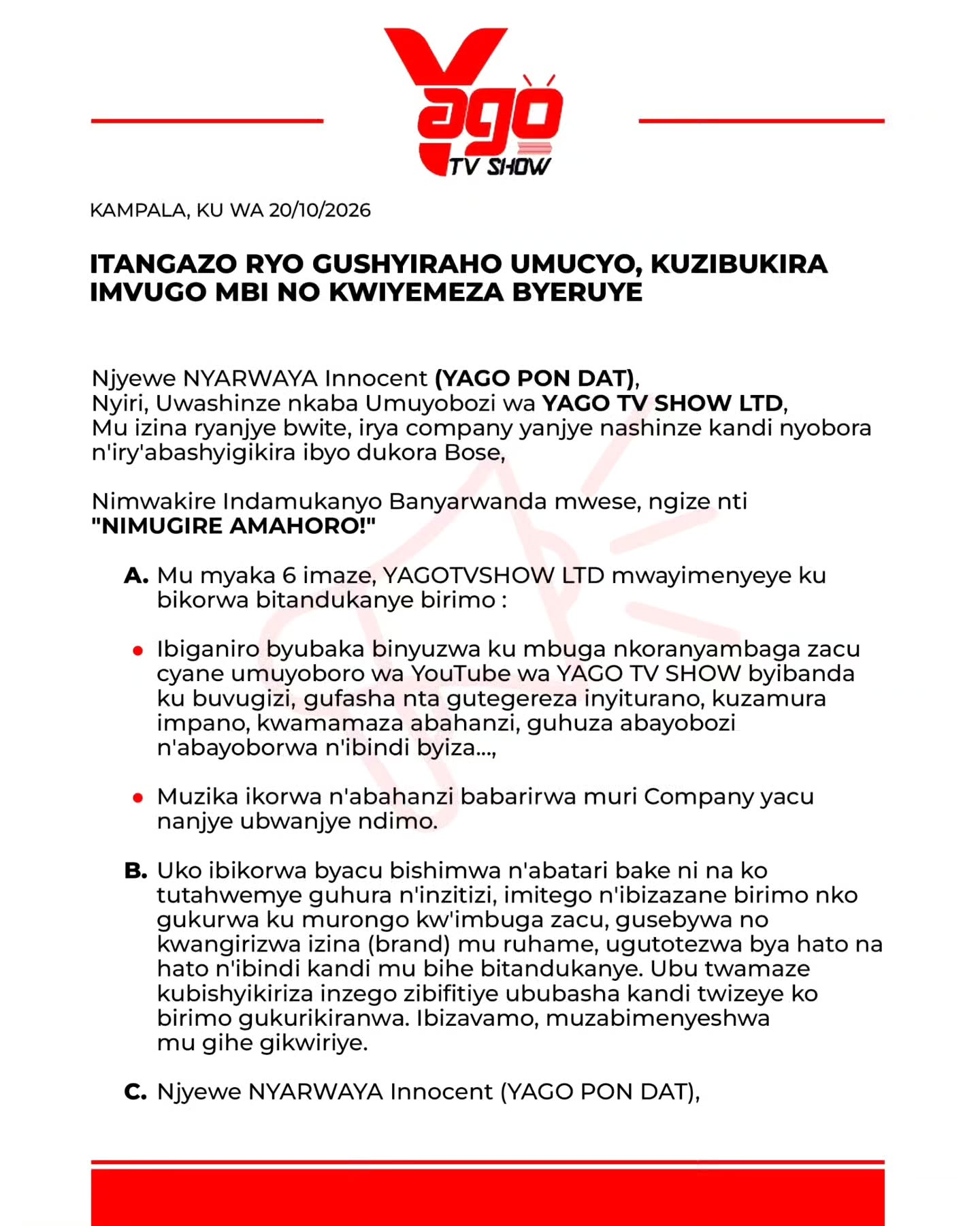 Bwiza News