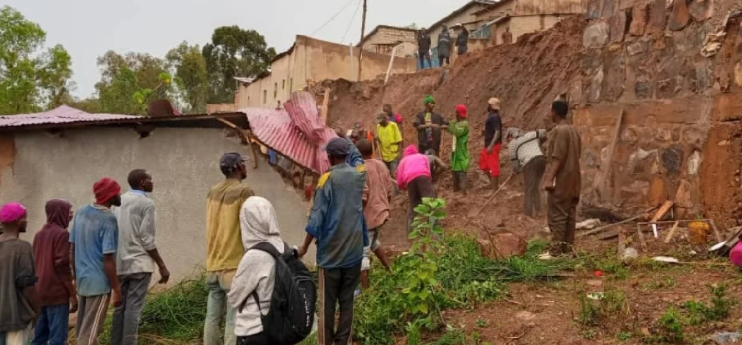 Three including twin toddlers killed as retaining wall collapses in Kigali