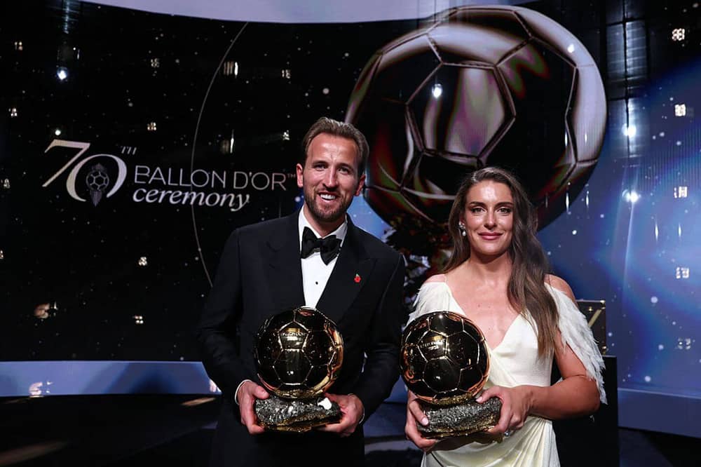 Urutonde rw'abakinnyi begukanye ibihembo mu birori byo gutanga Ballon d'Or