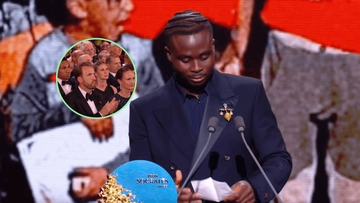 Inkuru y'umwana w'umunyarwanda yasomwe na Bukayo Saka mu birori bya Ballon d'Or