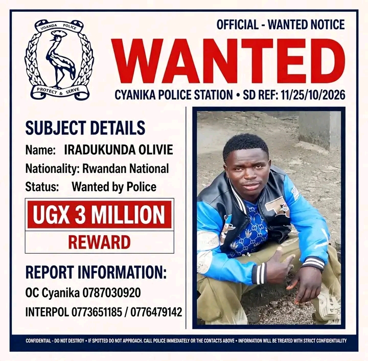 Polisi ya Uganda irahiga bukware Umunyarwanda ivuga ko umubonye atamukoraho