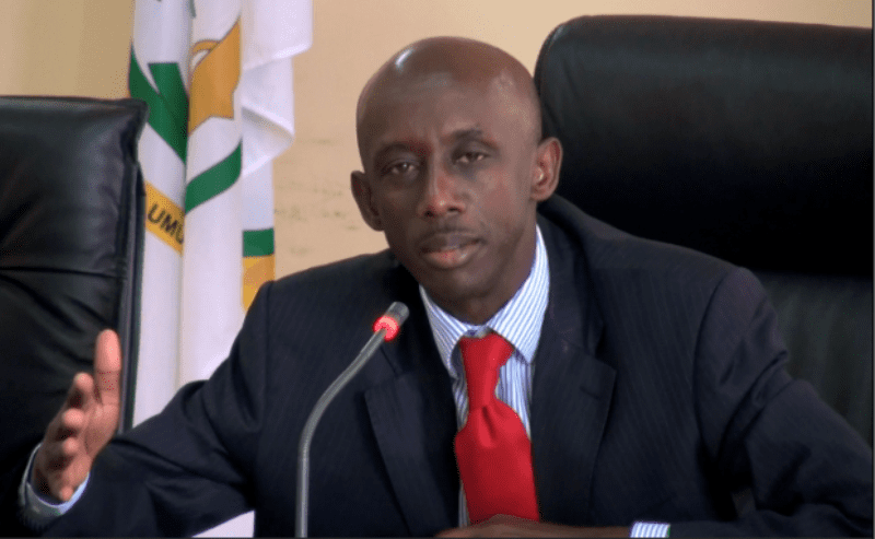 Minisitiri Gatete Claver ari mu bayobozi RIB iri gukurikirana