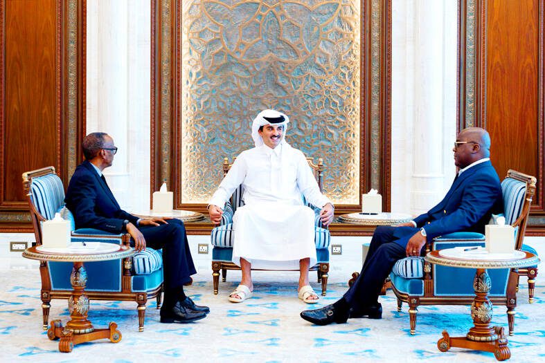 Umuhuro wa Kagame na Tshisekedi i Doha wateje Serwakira ya dipolomasi