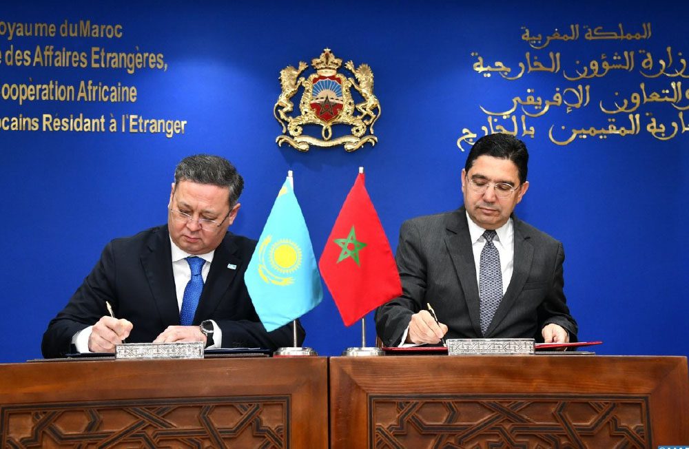Le Kazakhstan soutient l'intégrité territoriale du Maroc et se félicite du Plan d'Autonomie