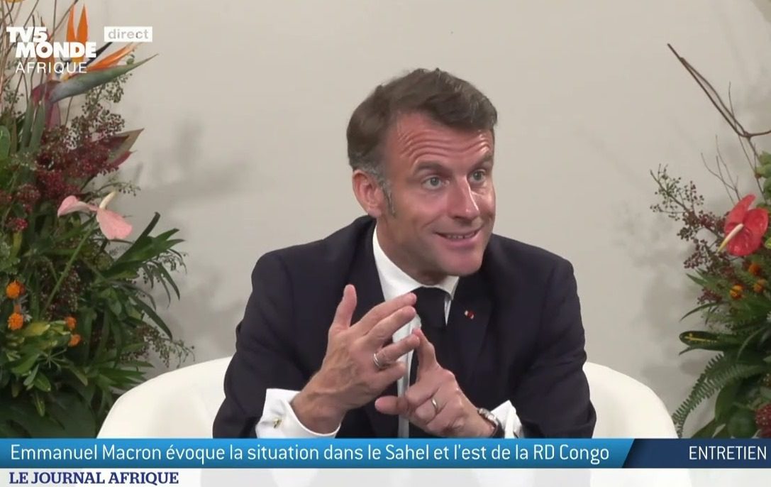 Ese Perezida Macron yaba yarafashe uruhande mu kibazo cya RDC?