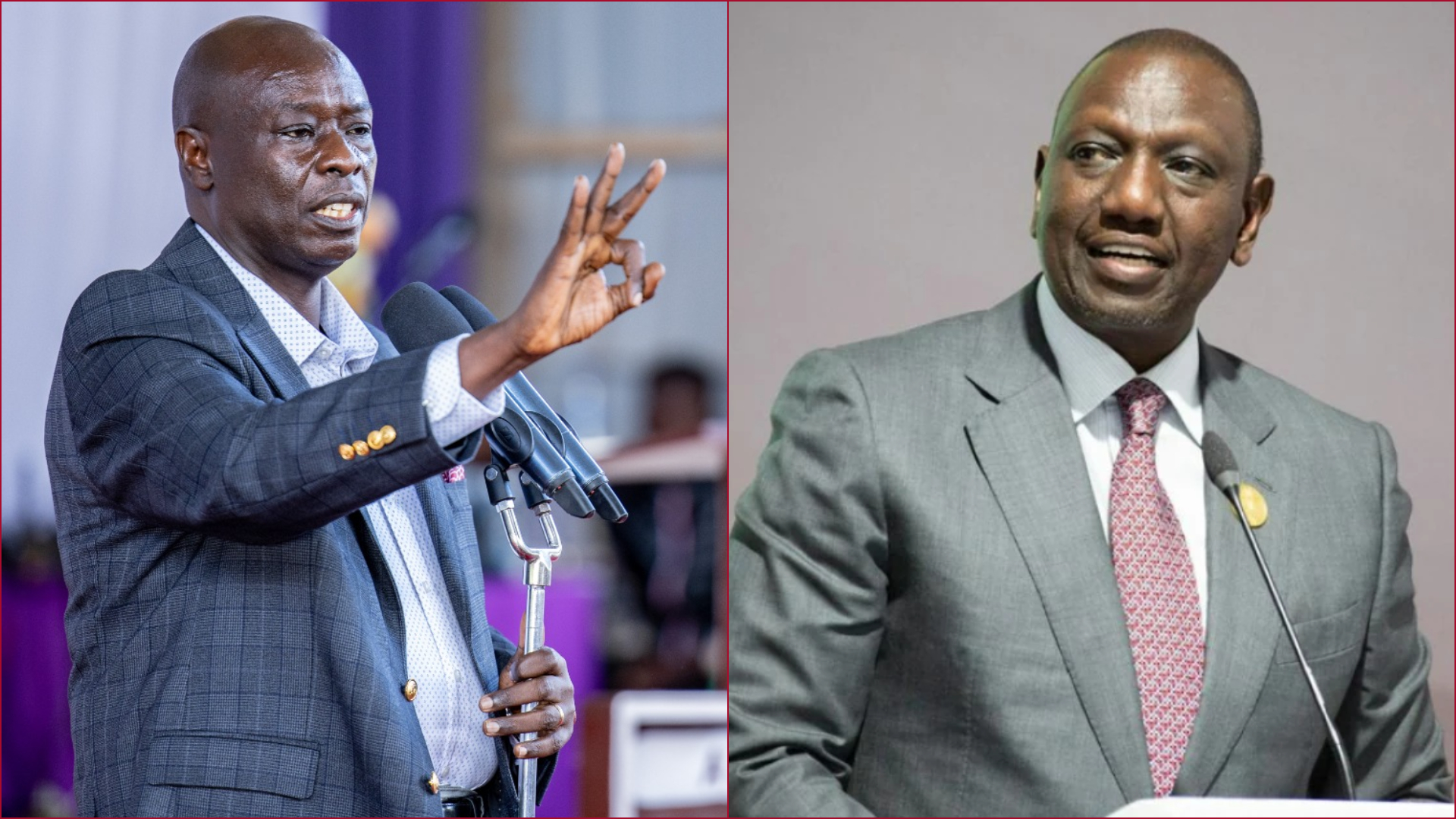 Tumulte Politique au Kenya : L'ancien Vice-Président Gachagua Accuse le Président Ruto de Complot d'Assassinat